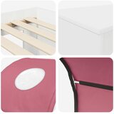  Krevet s Tunnels 4 pcs Artisian hrast i ružičasta | shoptok.hr