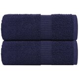 vidaXL Brisače za umivanje FROGN 2 kosa temno modre 30x30 cm 360 g/m², (5000307733) | Shoptok.si