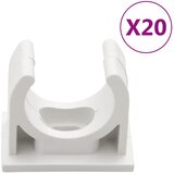  Kanalice za kabele s kopčama Ø 25 mm 10 m PVC | shoptok.hr
