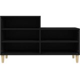 Ormarić za cipele crni 102 x 36 x 60 cm od konstruiranog drva | Eponuda.ba