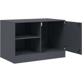vidaXL TV omarica antracitna 67x39x44 cm jeklo | Shoptok.si