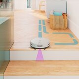 Niceboy ion charles i4 - pametan robotski usisivač 2-u-1 4400 mah wi-fi bela + daljinski upravljač | Eponuda.com