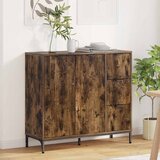  Kreveta Dimljeni hrast 89,5 x 33 x 82 cm Konstruirano drvo | shoptok.hr