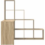  Kutni stol s policom Sonoma hrast 101,5 x 149,5 x 149,5 cm | Eponuda.ba