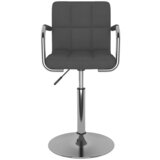 Furnova Jedilni stol temno sivo blago, (21928865) | Shoptok.si