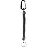INF Zložljiva bungee vrvica z zankami, vrvico, obeskom za ključe Black, (21280332) | Shoptok.si