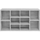 vidaXL Klop za shranjevanje čevljev siva 103x30x54,5 cm iverna plošča, (20619636) | Shoptok.si