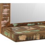  Ogledalo za kopalnico Rjava 50 x 22 x 70 cm Reclaimed Trdo Les, (5000043451) | Shoptok.si
