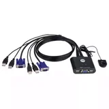 switch žičani 2-port USB VGA LOGILINK