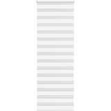 vidaXL Zebra senčilo bela 90x200 cm tkanina širina 85,9cm poliester, (22047014) | Shoptok.si