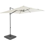 The Living Store Zunanji senčnik s prenosnim podstavkom peščen - Senčnik, (21750803) | Shoptok.si