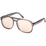 Tom Ford FT1022 20E ONE SIZE (58) Siva/Rjava | Shoptok.si