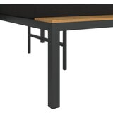 Bessagi Garden lounge garnitura arianna, črna, naravna, 3-Delni set | Shoptok.si
