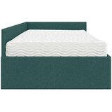  Kotni okvir postelje z matrico Drugo 2 pcs Zelena blago, (5000123419) | Shoptok.si