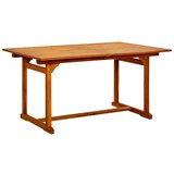  Vrtni blagovaonski stol (150 - 200)x100x75 cm od drva bagrema | shoptok.hr