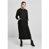 UC Ladies Women's Modal Terry Long Hooded Dress Black Cene