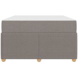  Krevetna konstrukcija Sivo-smeđa 120 x 190 cm tkanina | shoptok.hr