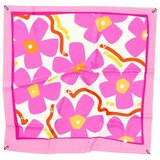 Verb To Do Šali & Rute PINK FLOWERS Rožnata | Shoptok.si