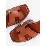 Sergio Leone Brown flip-flops with a square toe | shoptok.hr