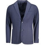 Guess Jeans Klasična Jakna za Muškarce Plava | shoptok.hr