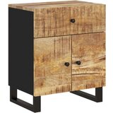  Nočna omarica 50x33x60 cm trden mangov les in inženirski les, (20733554) | Shoptok.si