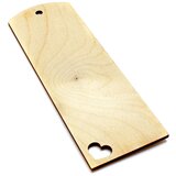  Obilježivač za knjige sa srcem - 15 x 5 cm (drveni proizvodi od) | shoptok.hr