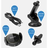Yesido auto držač s bežičnim punjenjem (C77) - produljiva ruka za instrument ploču- vjetrobransko staklo- ventilacijski otvor- 15 W - crno | shoptok.hr