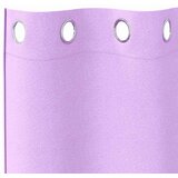  Zavjese za blackout s prstenovima 2 pcs Ljubičasta 245 x 140 cm | shoptok.hr