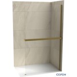 Copen Tuš paravan - stena C-02-WIS100BG Monte Superiore zlatni profil 100x200cm providno staklo | ePonuda.com