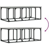 vidaXL Klubska mizica siva sonoma 100x50x35,5 cm inženirski les | Shoptok.si