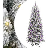 vidaXL Umestno božično drevo med 300 LED Bela 78 x 78 x 210 cm | Shoptok.si