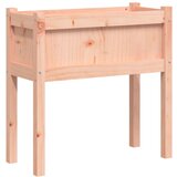 Maison Chic Vrtno korito - Greda - Cvetlični Lonec z nogami 70x31x70 cm trden les douglas, (21790560) Cene