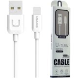 Usams podatkovni kabel U2 SJ097 lightning 2A dožina 1 m qc - bel Cene