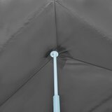  Sklopivi šator za zabave s 5 bočnih zidova 870x291x315 cm antracit | Eponuda.com