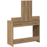  Toaletni stol s ladicama Umjetnički hrast 100 x 41 x 140 cm | shoptok.hr
