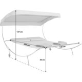 Gardenson DVOJNO LEŽIŠČE črna | Shoptok.si