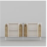 Hanah home komoda breda white sapphire oak