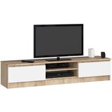 AKORD RTV KABINET K160 CLP SONOMA / BELO, (21703385) Cene