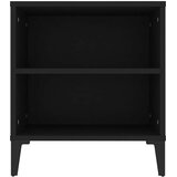  ormarić crni 102 x 44,5 x 50 cm od konstruiranog drva | shoptok.hr