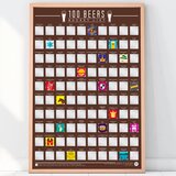 PLAKAT praskanka 100 svetovnih znamk piva | Shoptok.si