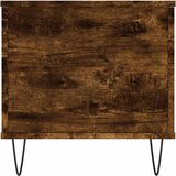  Stolić za kavu boja hrasta 90 x 44,5 x 45 cm konstruirano drvo | shoptok.hr