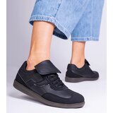Gemre Black low lace-up sneakers Edelmira | Shoptok.si