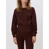 Reserved Bluza otvorenih ramena - boja kave | shoptok.hr