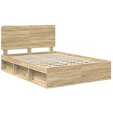  Konstrukcija postelje Sonoma 140 x 200 cm Masivno borovo les, (5000102810) | Shoptok.si