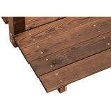 Vrtni most s ogradama 150 x 67 x 56 cm od masivnog drva smreke | shoptok.hr