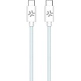Celly kabel USB-C na USB-C, svjetloplava | shoptok.hr