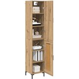  Highboard Umjetnički hrast 34,5 x 34 x 180 cm Konstruirano drvo | shoptok.hr