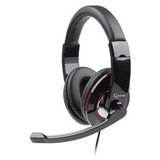  Slušalice sa mikrofonom GEMBIRD MHS-U-001, USB, glossy black color | Eponuda.ba