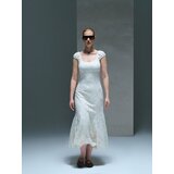 Sinsay Čipkasta midi haljina sirena kroja | shoptok.hr