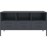 vidaXL TV ormarić antracit 100,5 x 39 x 50,5 cm hladno valjani čelik | shoptok.hr